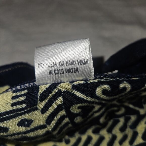 Vintage We Be Bop Shirt Womens 1X Tye Dye Floral Retro Button Blouse Boho 90s - Picture 10 of 11